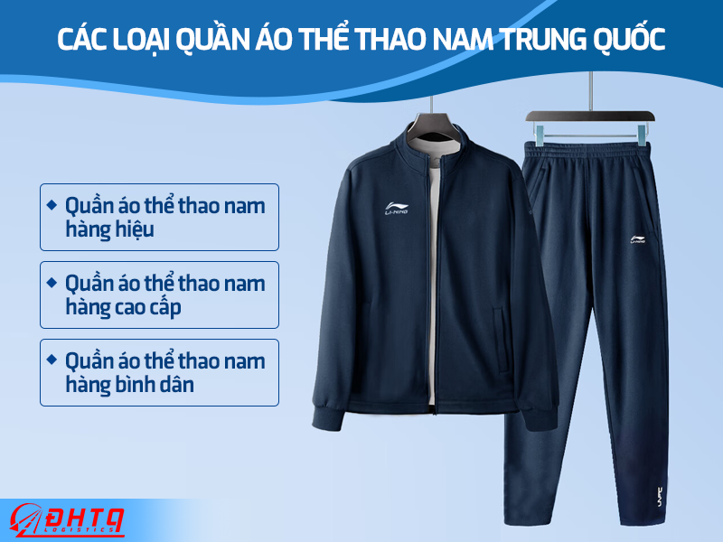 Quần áo thể thao nam Trung Quốc