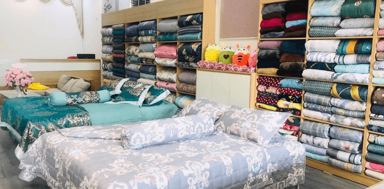 Nhập chăn ga gối đệm trung quốc