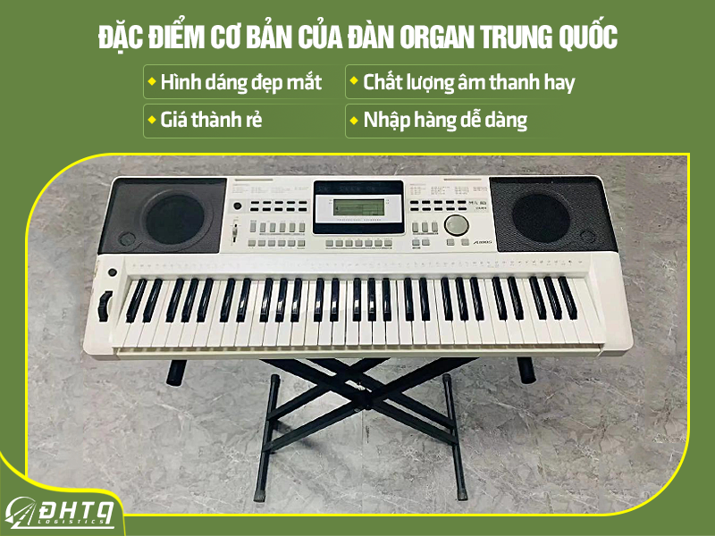 Nhập đàn Organ Trung Quốc