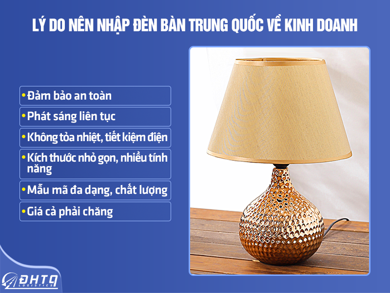 Nhập đèn bàn trung quốc