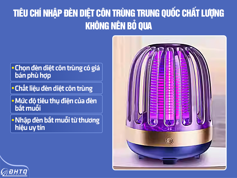 Nhập đèn diệt côn trùng trung quốc
