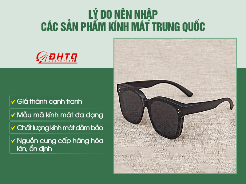 Nhập kính mát Trung Quốc