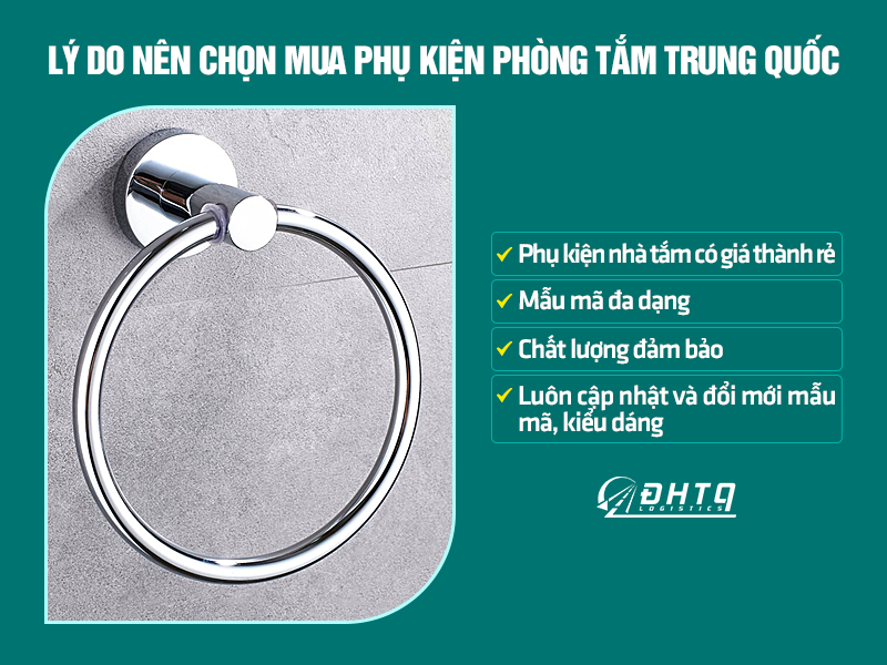 Nhập phụ kiện phòng tắm trung quốc