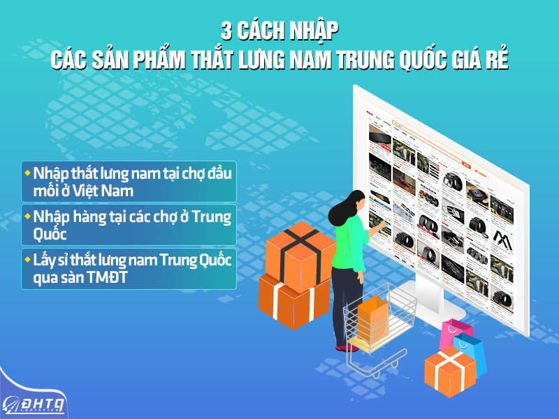 nhập thắt lưng nam Trung Quốc