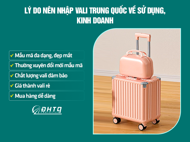 nhập vali Trung Quốc