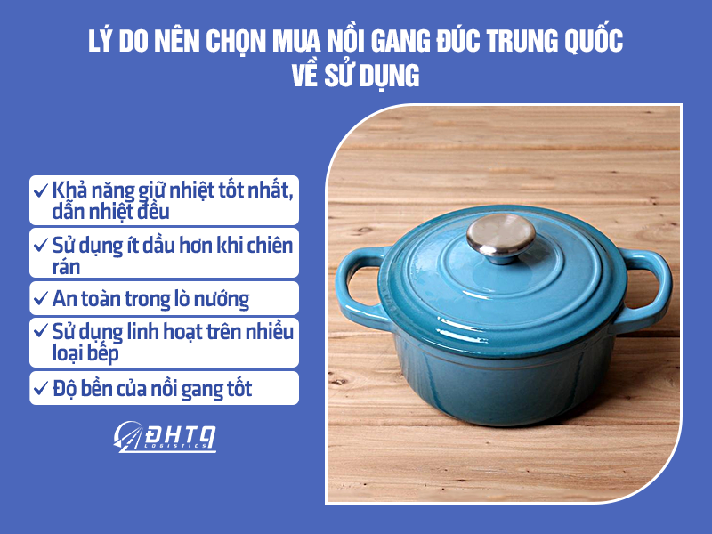 Nồi gang nội địa trung quốc