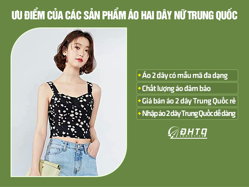 áo 2 dây nữ Trung Quốc