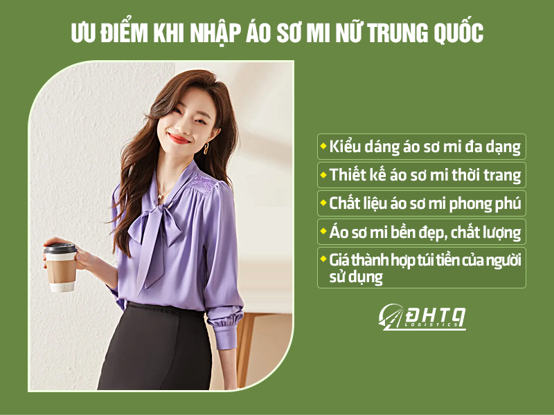 áo sơ mi nữ Trung Quốc