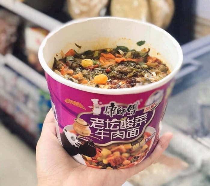 mì hộp Trung Quốc