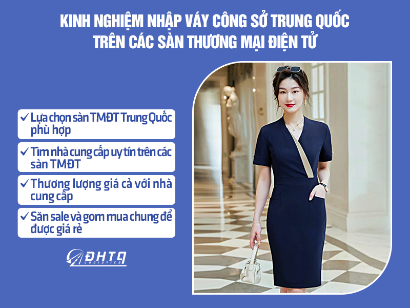 váy công sở Trung Quốc