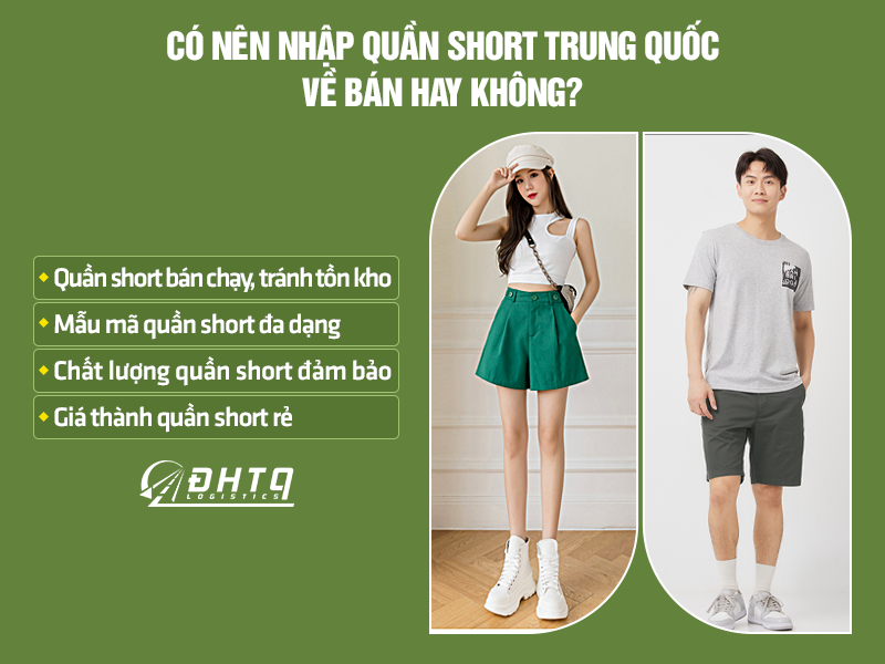 quần short Trung Quốc
