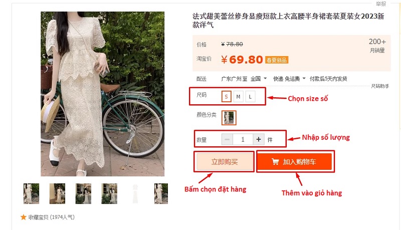 đặt hàng taobao uy tín