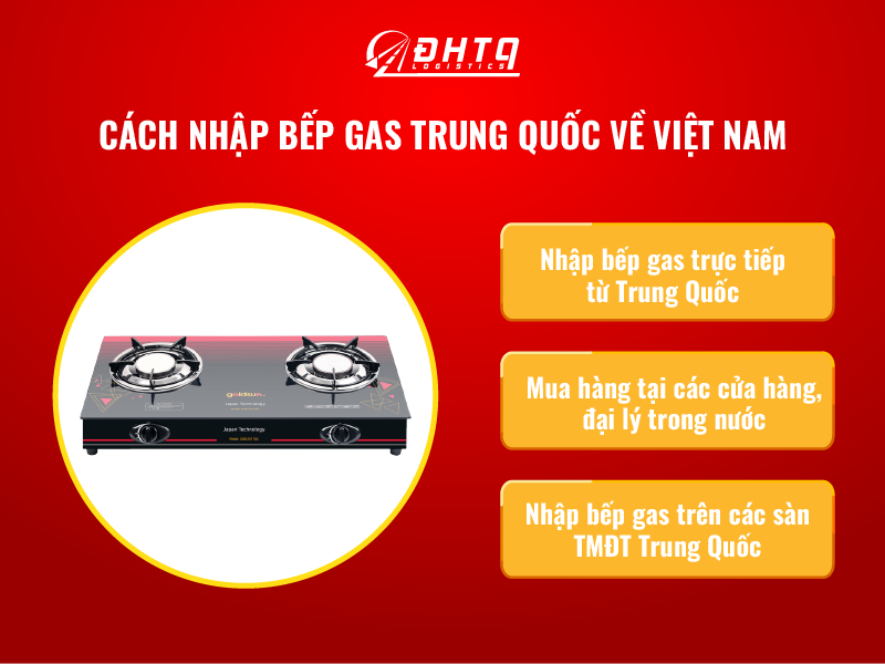 Nhập Bếp gas trung quốc