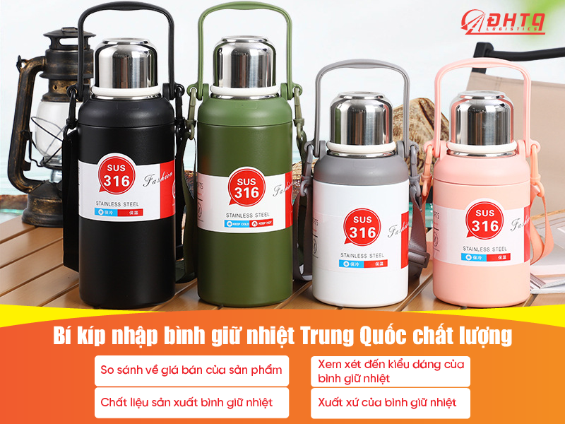 Nhập Bình giữ nhiệt trung quốc