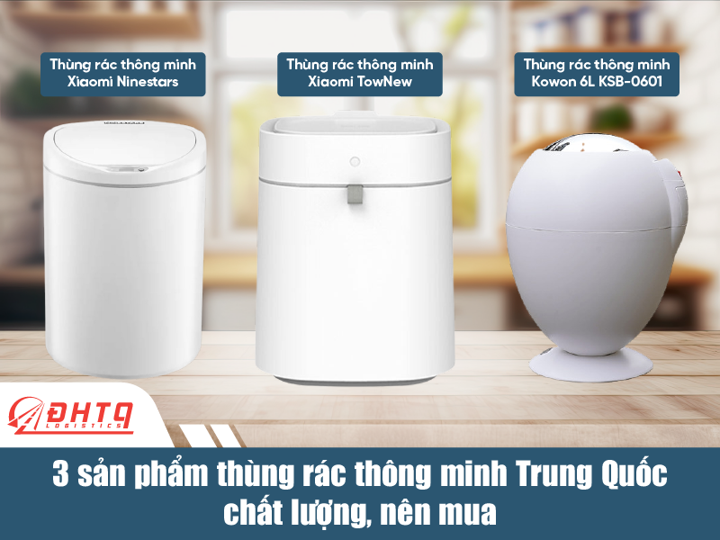 Nhập Thùng rác thông minh trung quốc