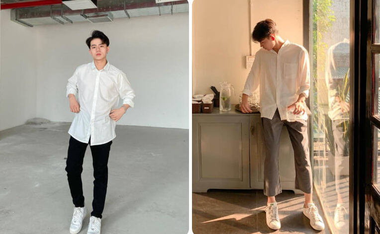 nhập áo sơ mi nam Trung Quốc