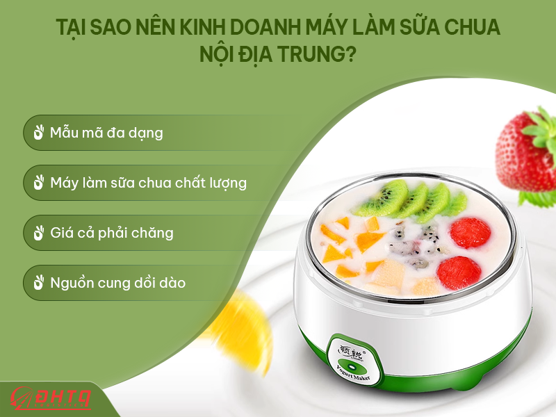 Nhập Máy làm sữa chua trung quốc