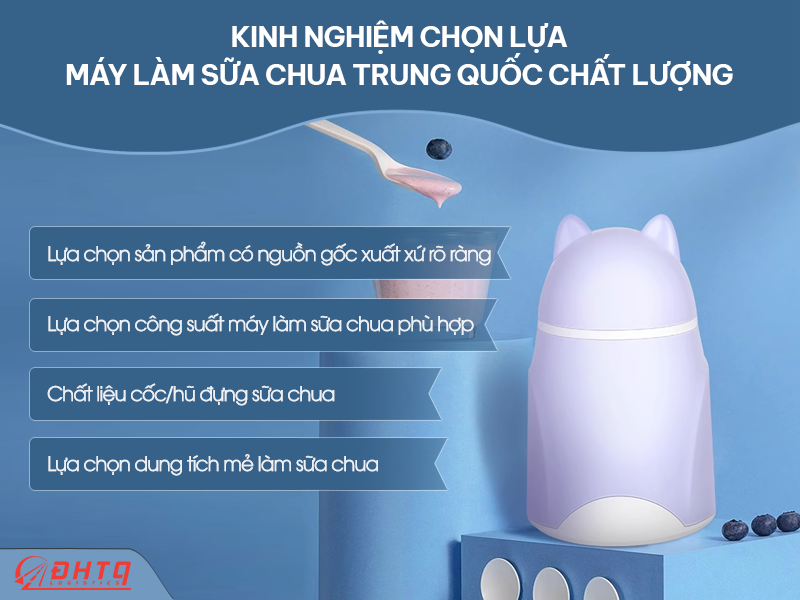 Nhập Máy làm sữa chua trung quốc