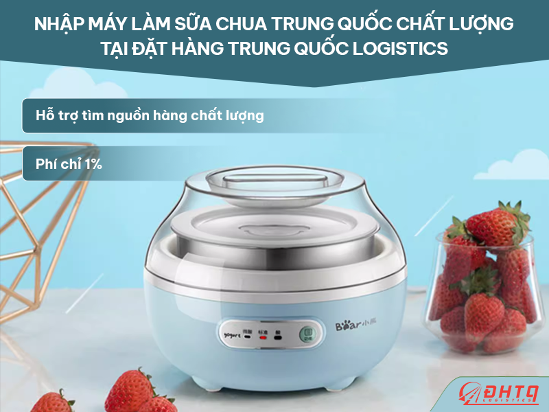 Nhập Máy làm sữa chua trung quốc