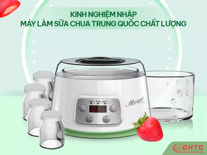 nhập máy làm sữa chua Trung Quốc
