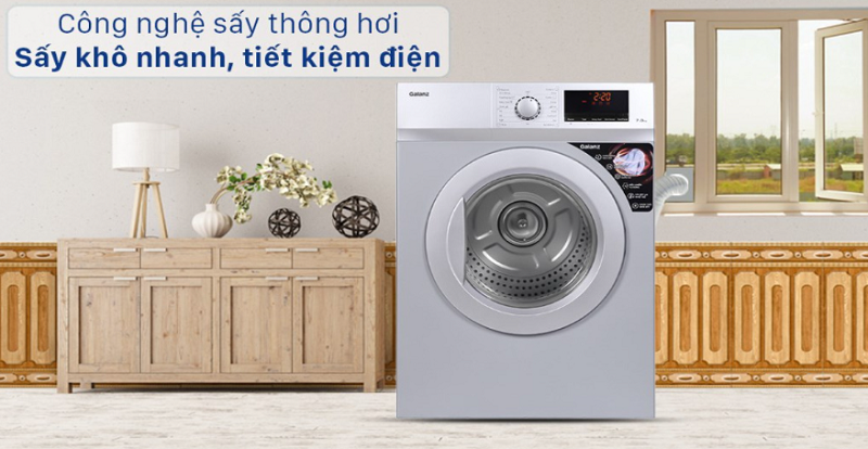 Nhập Máy sấy quần áo trung quốc