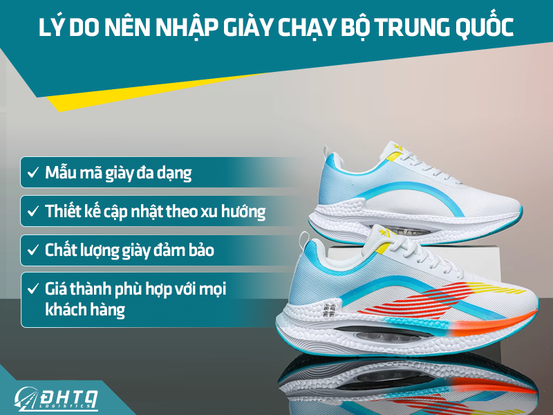 Nhập giày chạy bộ Trung Quốc