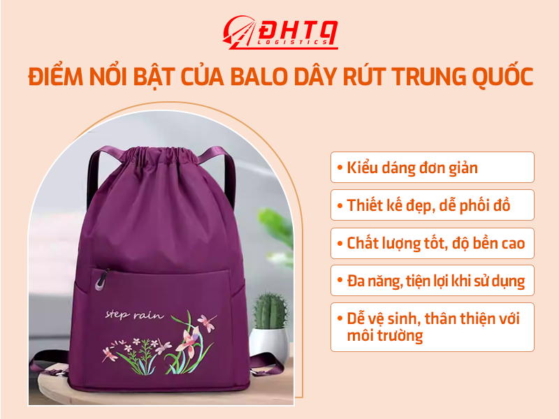 balo dây rút Trung Quốc
