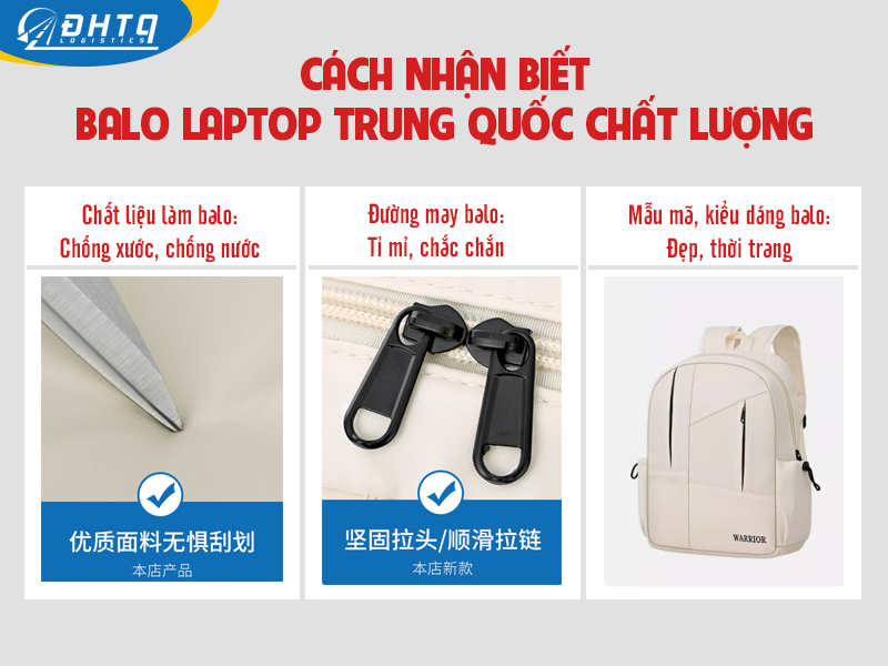 Balo laptop Trung Quốc