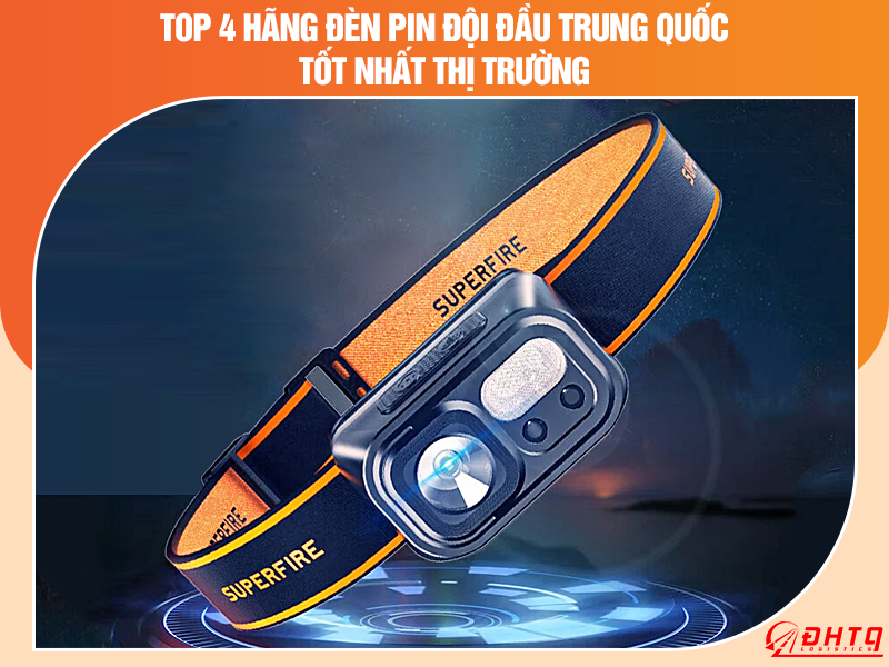 nhập đèn pin đội đầu Trung Quốc