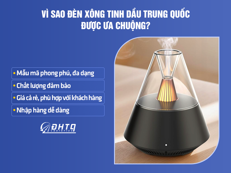 Nhập Đèn xông tinh dầu trung quốc