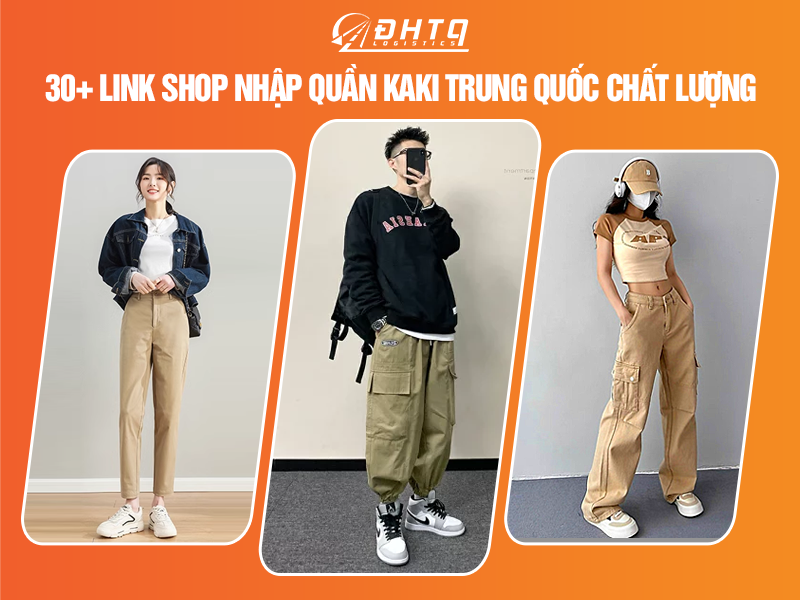 quần kaki Trung Quốc