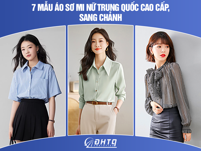 áo sơ mi nữ Trung Quốc