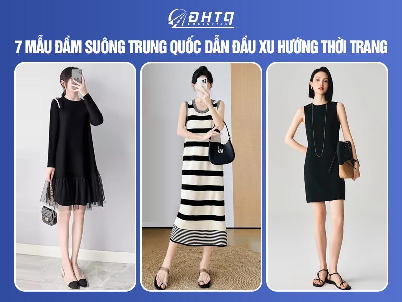 đầm suông Trung Quốc