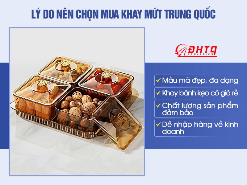 Khay mứt Trung Quốc 