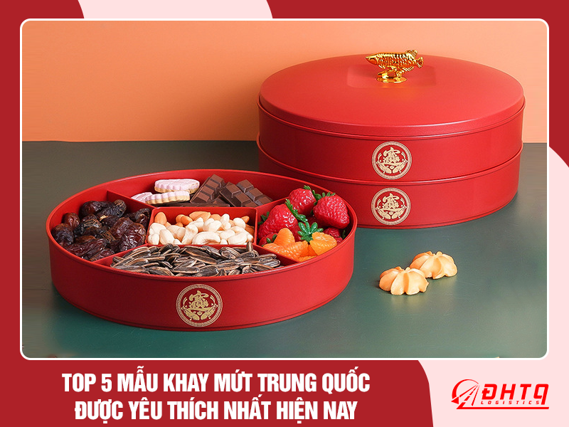 khay mứt Trung Quốc