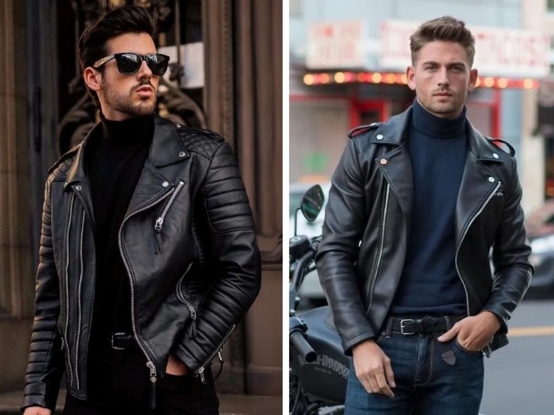 áo da nam Trung Quốc