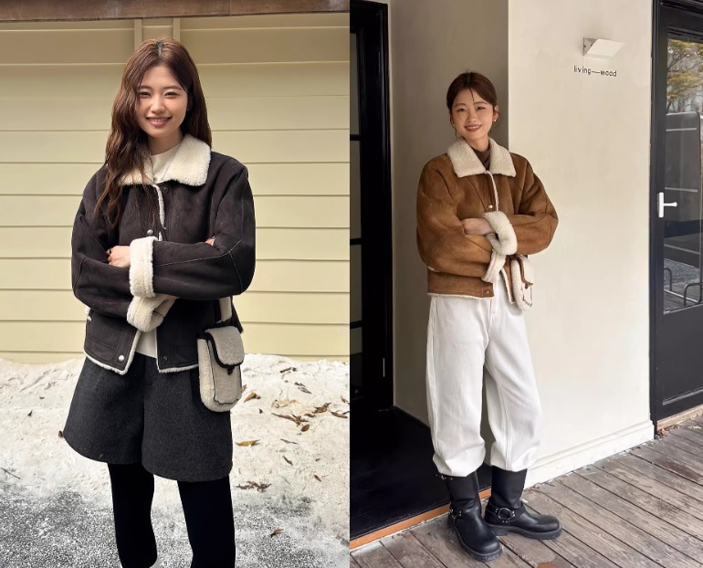 áo da nữ Trung Quốc