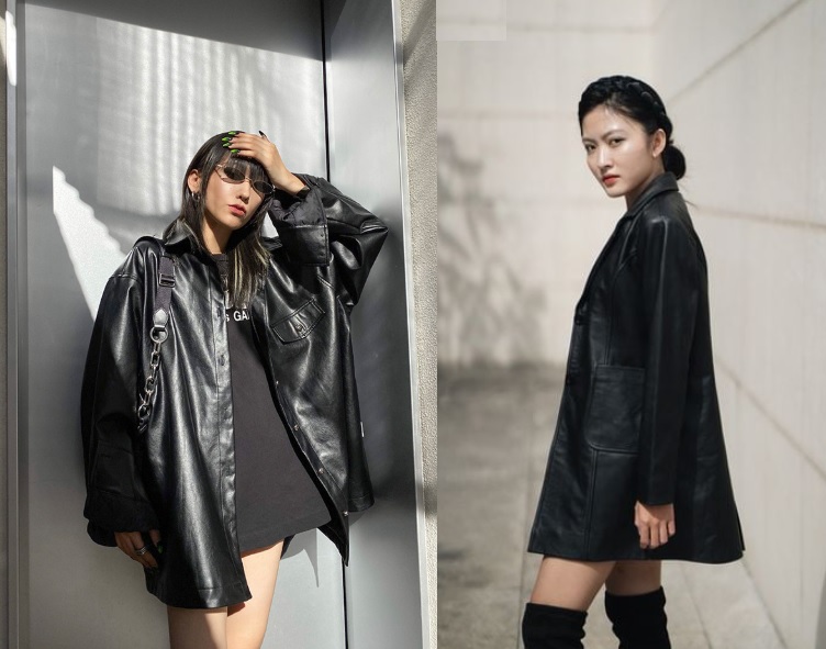 áo da nữ Trung Quốc