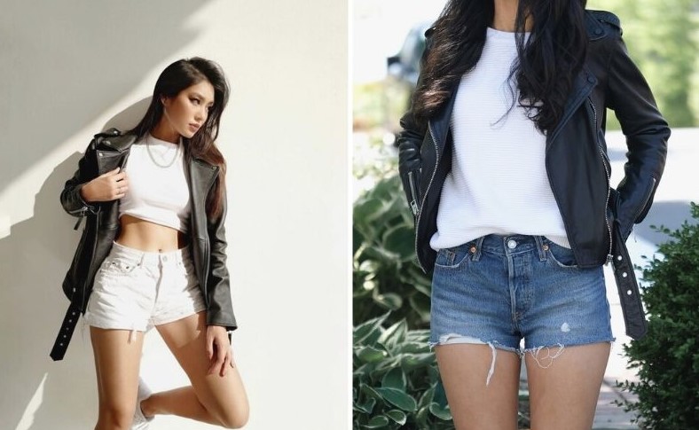 áo da nữ Trung Quốc