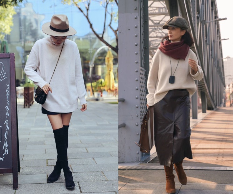 Áo len nữ Trung Quốc