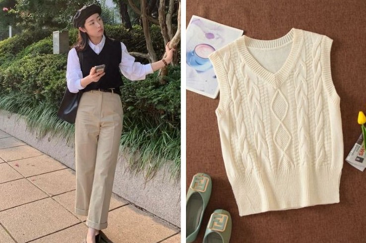 Áo len nữ Trung Quốc