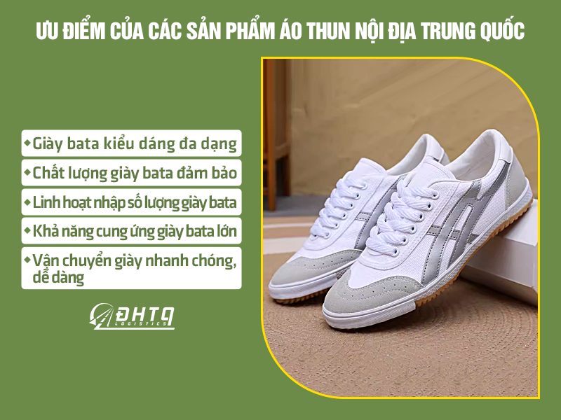 giày bata Trung Quốc