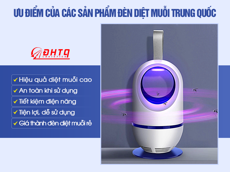 đèn bắt muỗi Trung Quốc
