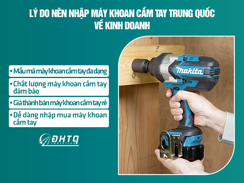 Máy khoan cầm tay Trung Quốc