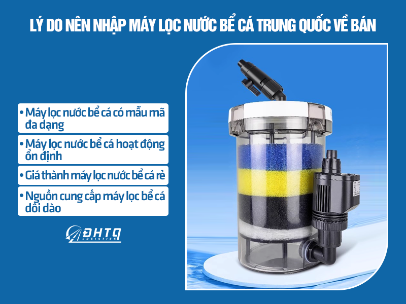 Máy lọc nước bể cá Trung Quốc