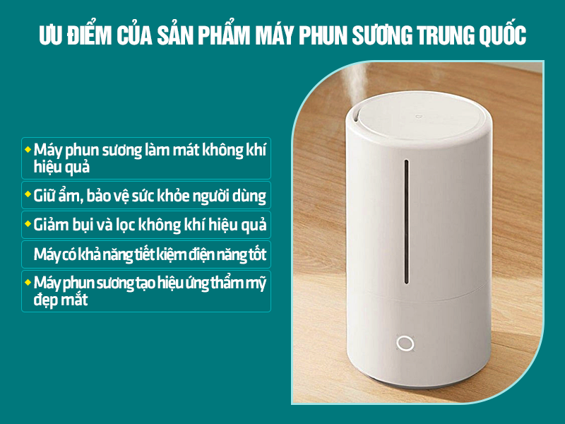 máy phun sương Trung Quốc