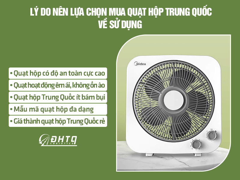 quạt hộp Trung Quốc