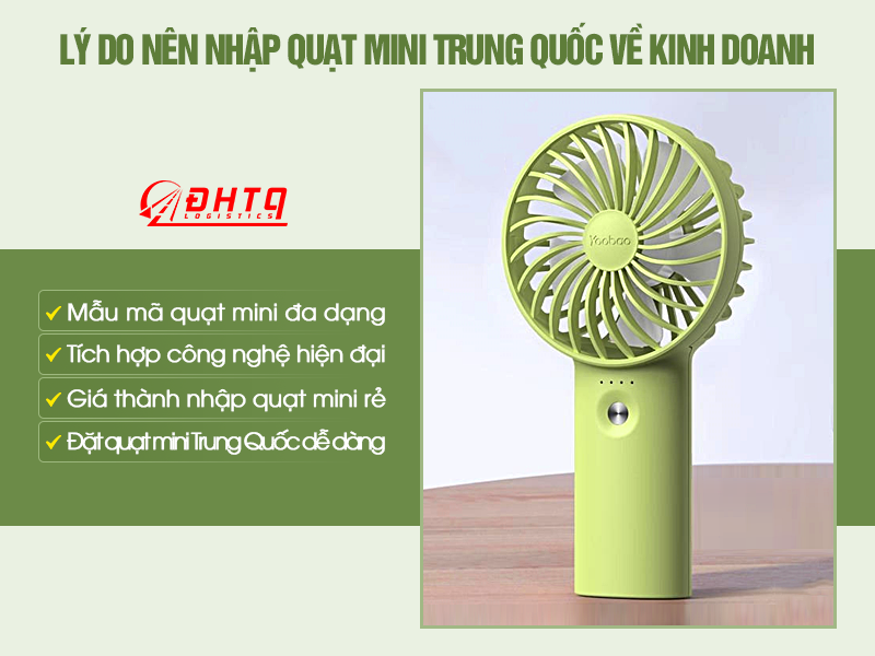quạt mini Trung Quốc