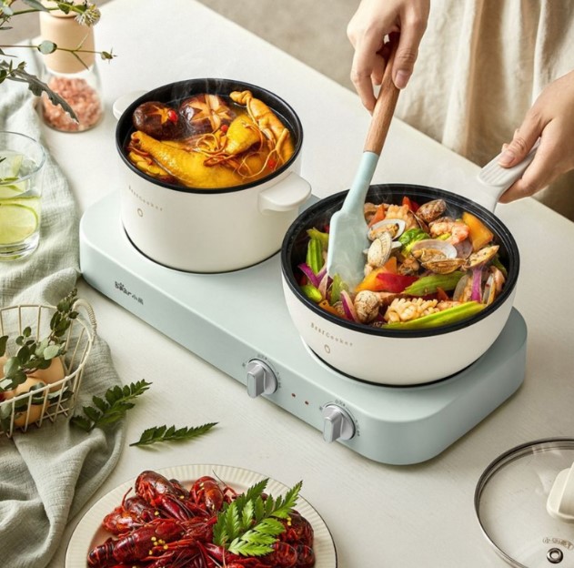 bếp điện từ đôi Trung Quốc