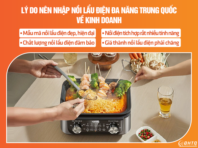 nồi lẩu điện Trung Quốc 